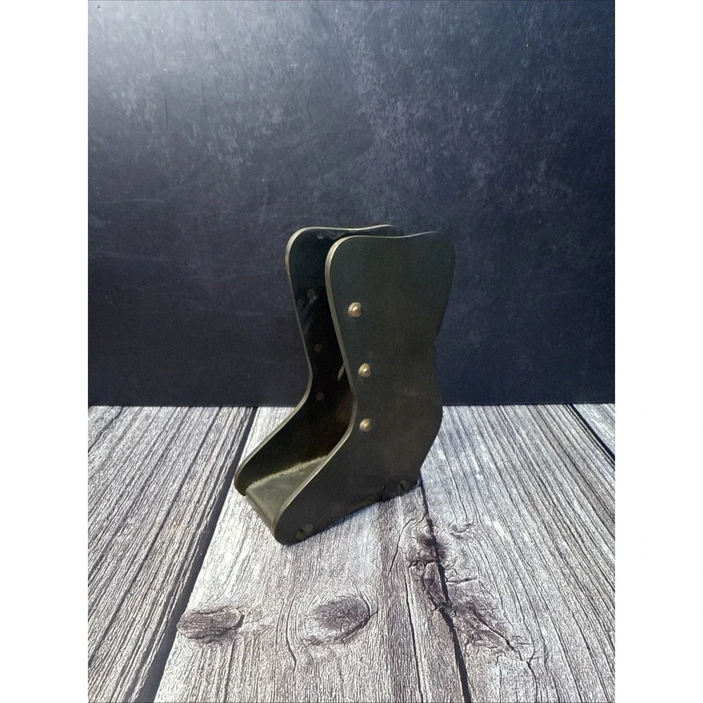 Brass Boot Napkin Or Mail Holder